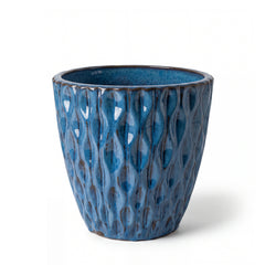 Pot MONET 38x38cm bleu antique