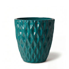 MONET Pot 38x38cm petrol blue