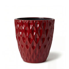 Maceta MONET 38x38cm rojo imperial