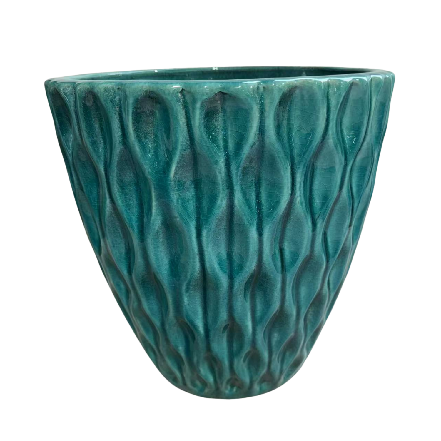 MONET Pot 38x38cm turquoise
