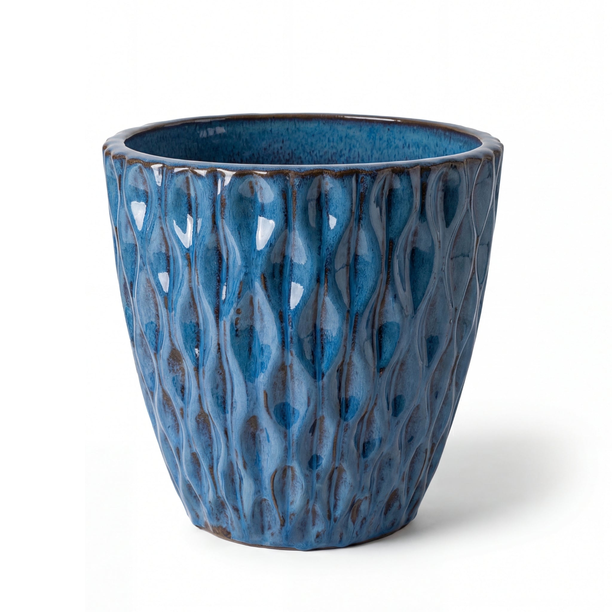 Pot MONET 48x48cm bleu antique