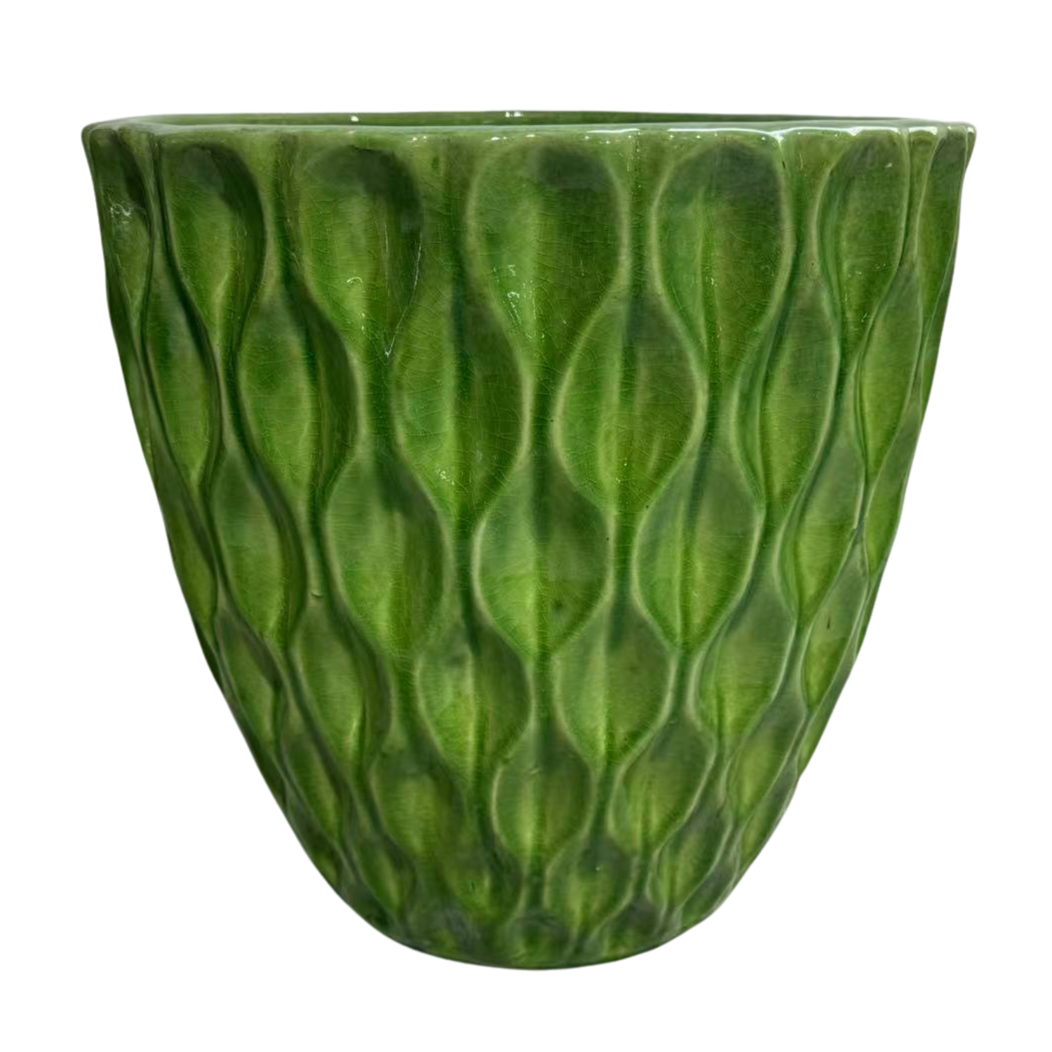 MONET pot 48x48cm apple green