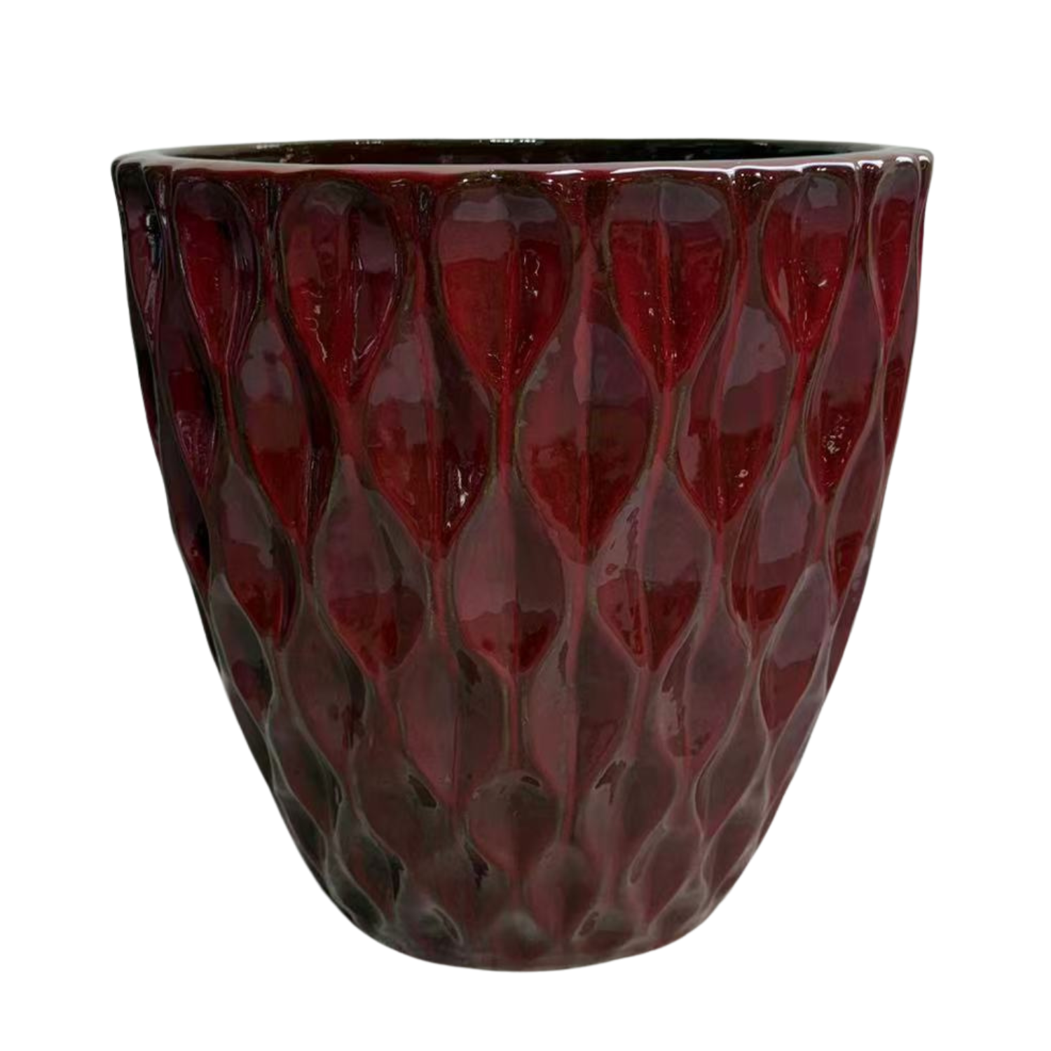 MONET Pot 48x48cm imperial red