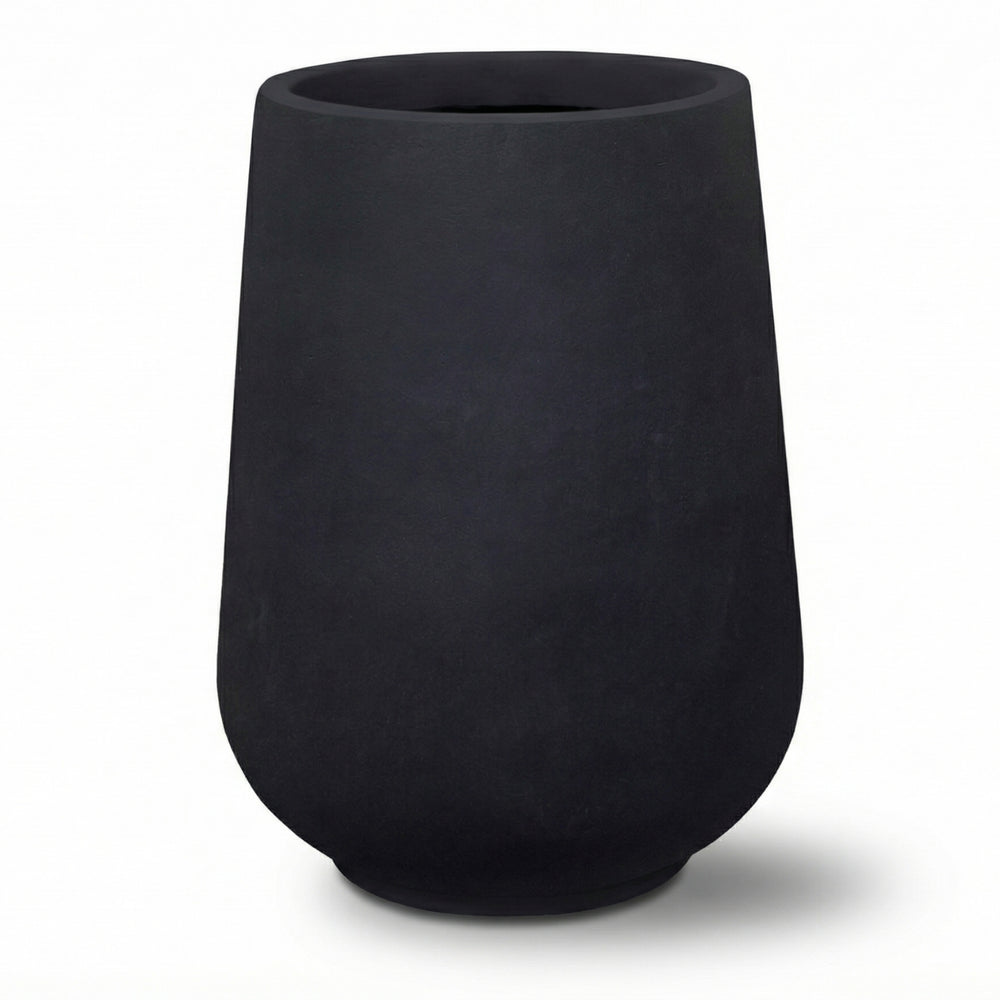 Vaso coprivaso preforato MONOLITH 54x70cm nero opaco