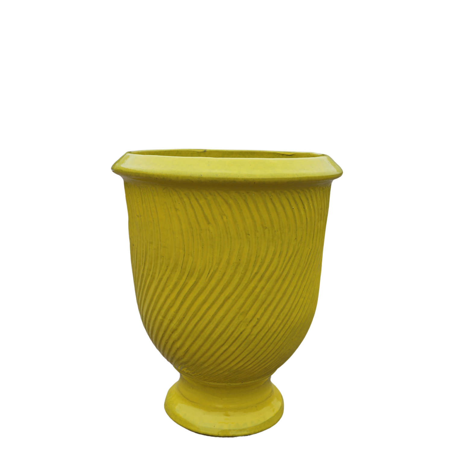 Pot MORGANE 32x39cm jaune