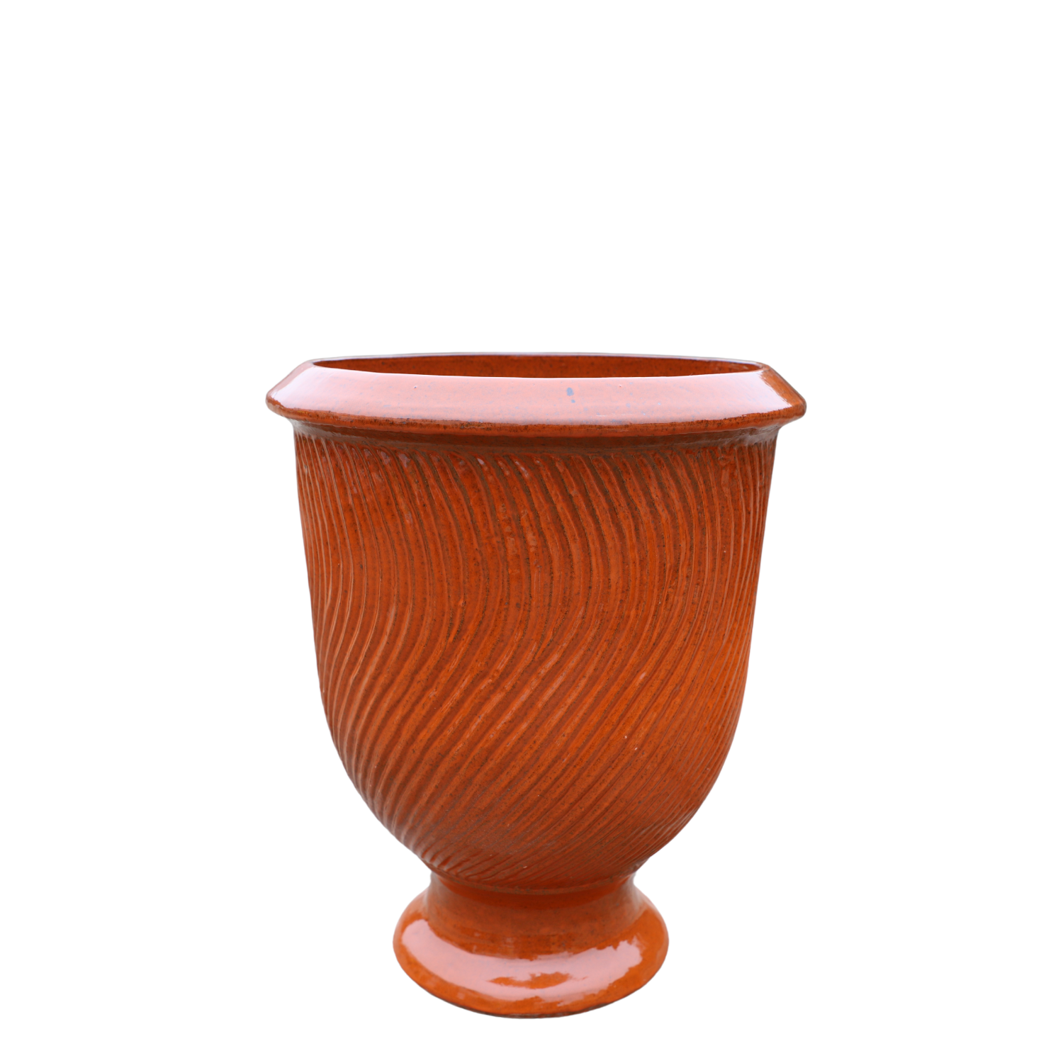 Pot MORGANE 32x39cm rouille automnale