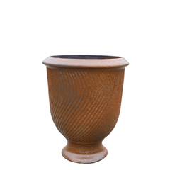 MORGANE Pot 32x39cm iron finish