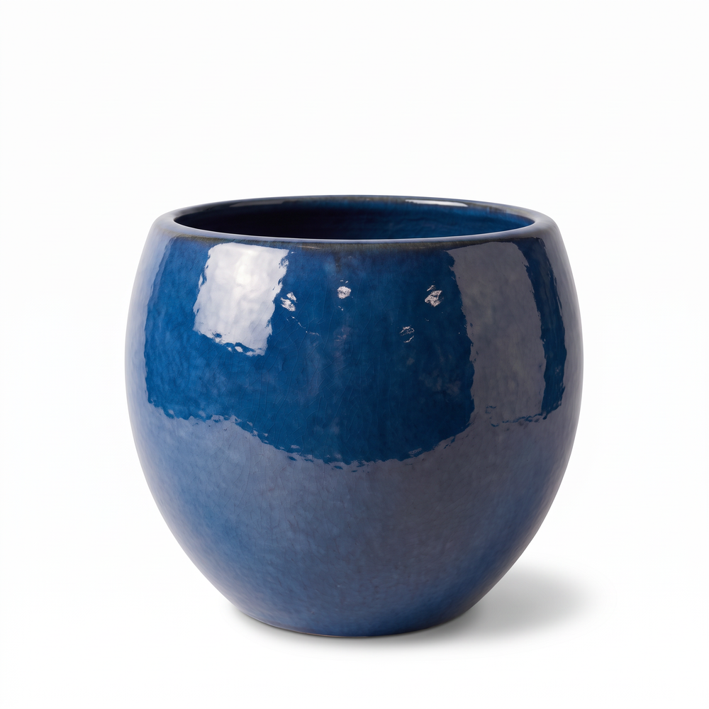 Pot MOZART 43x35cm bleu azur