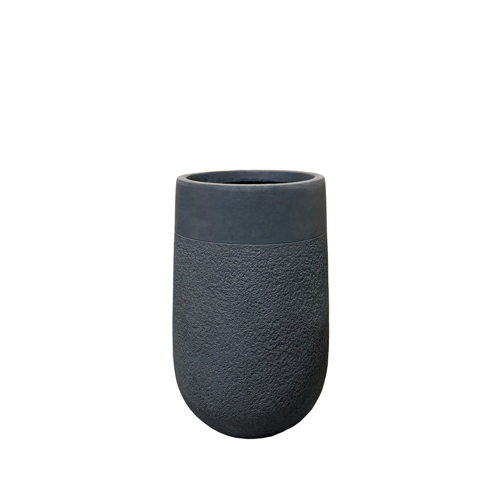 Cache-pot pré percé OPUS 36x56cm gris foncé