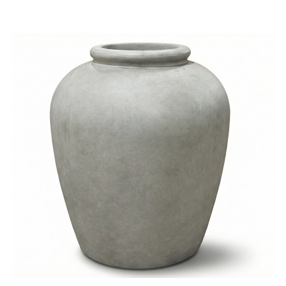 Cache-pot pré percé  ORIGIN 43x48cm gris brume