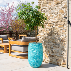 Pot PARIS 39x63cm turquoise