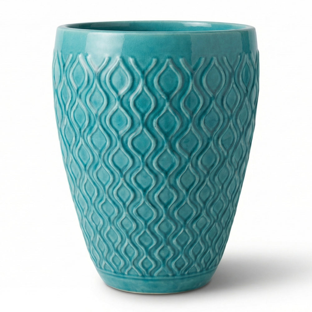 Planter PHENIX 41x55cm turquoise