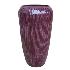 Pot POMPADOUR 36x69cm violet clair