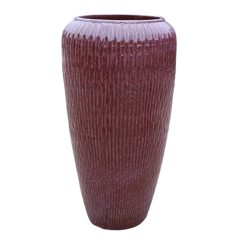 Vaso POMPADOUR 47x90cm viola chiaro