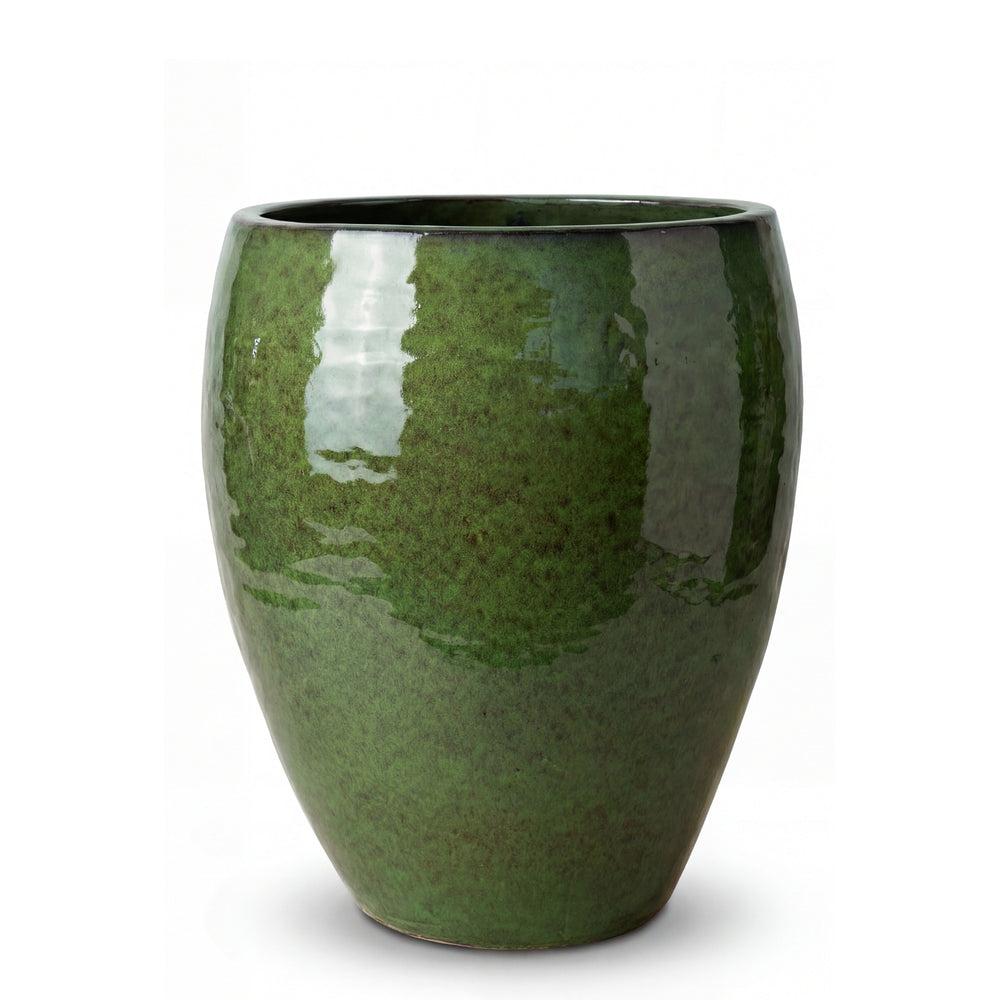 Maceta POSEIDON 28x31cm verde tropical