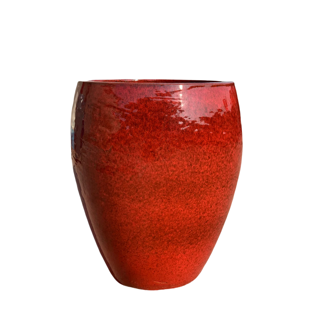 Pot POSEIDON2 36x43cm rouge tropical