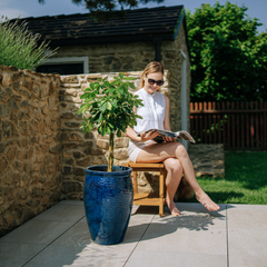 POSEIDON 36x52cm blu azzurro