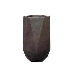 Cache-pot pré percé PRISME 47x50cm brun