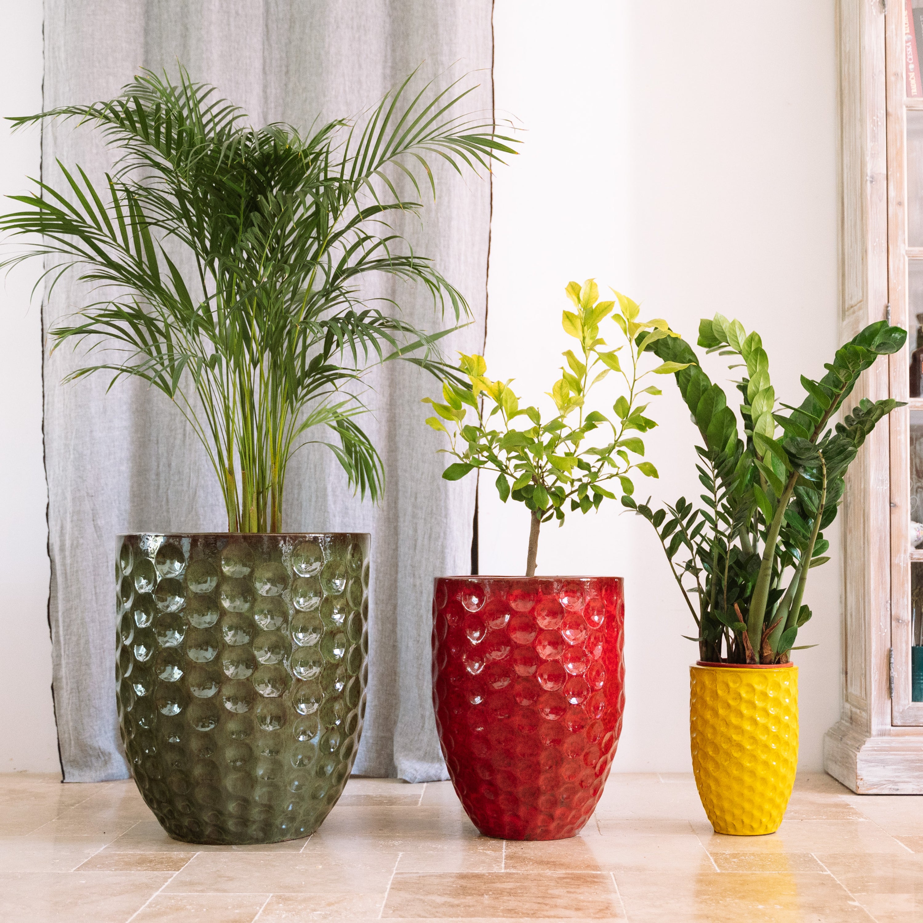 Pot MEROVEE 23x35cm rouille automnale