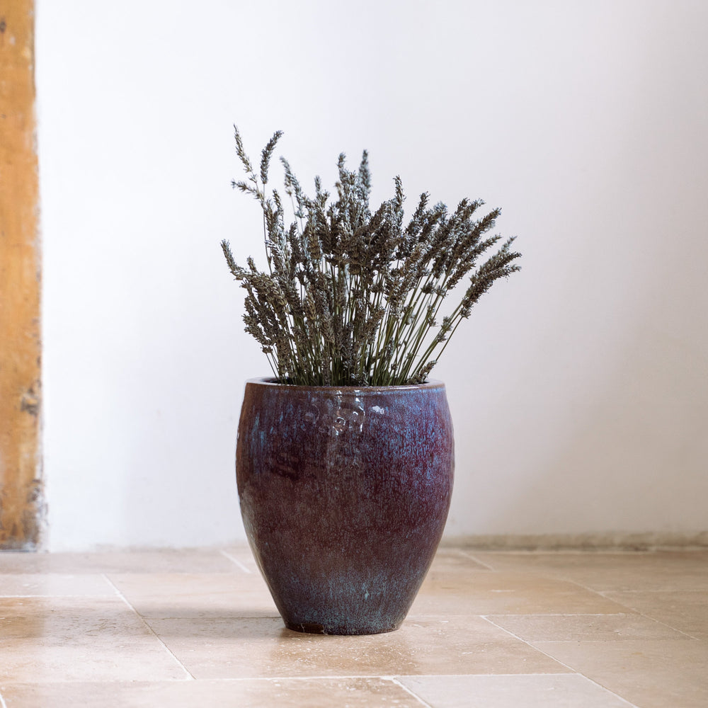Pot POSEIDON2 28x31cm violet clair