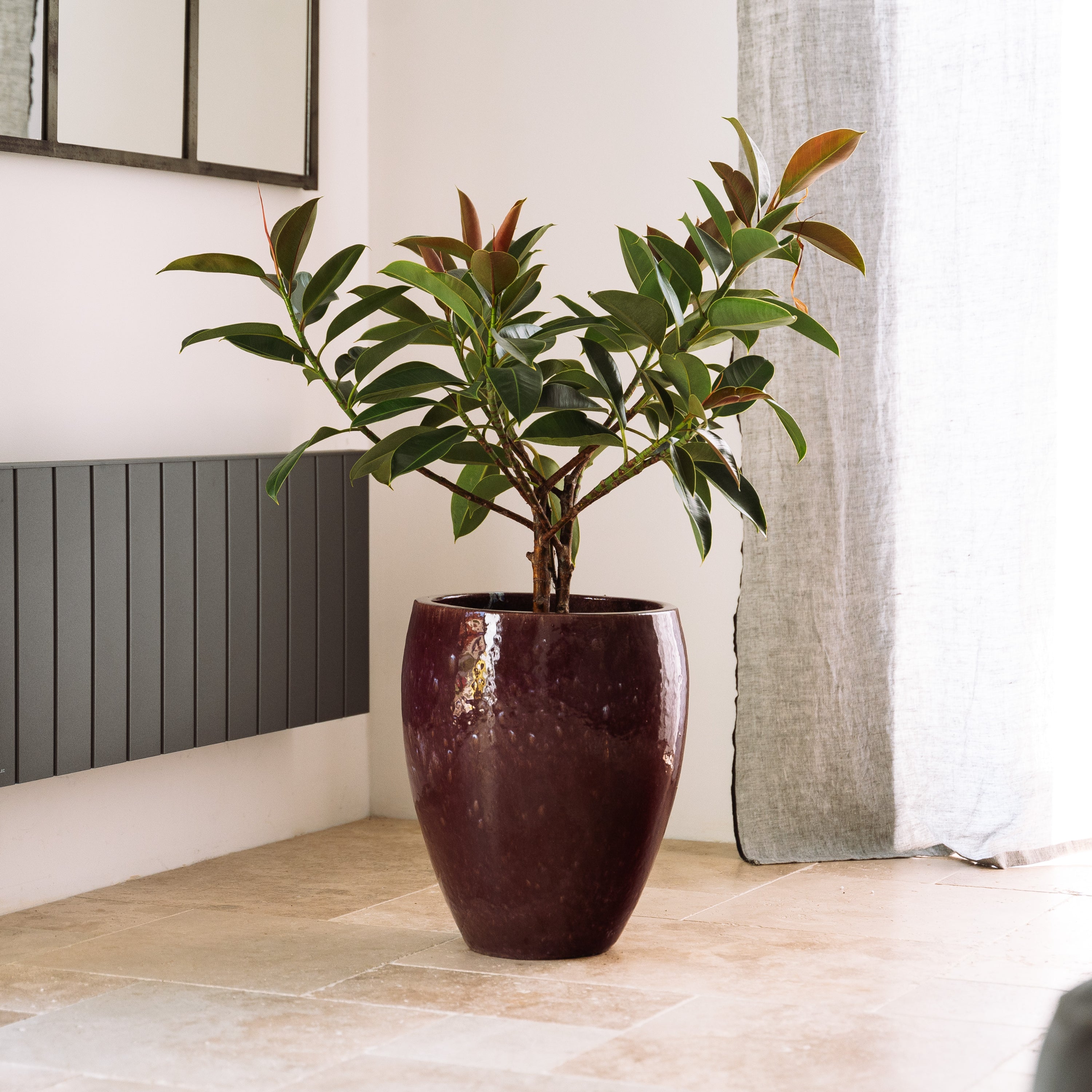 Pot POSEIDON2 46x55cm violet clair