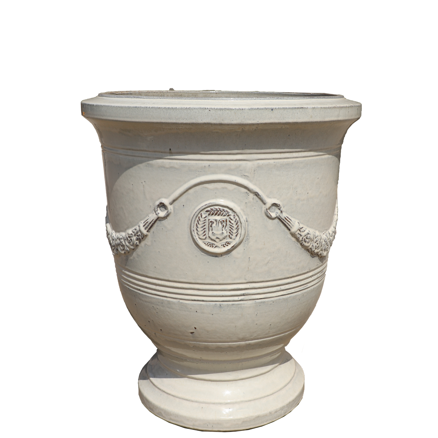 Pot RICHELIEU 35x42cm crème