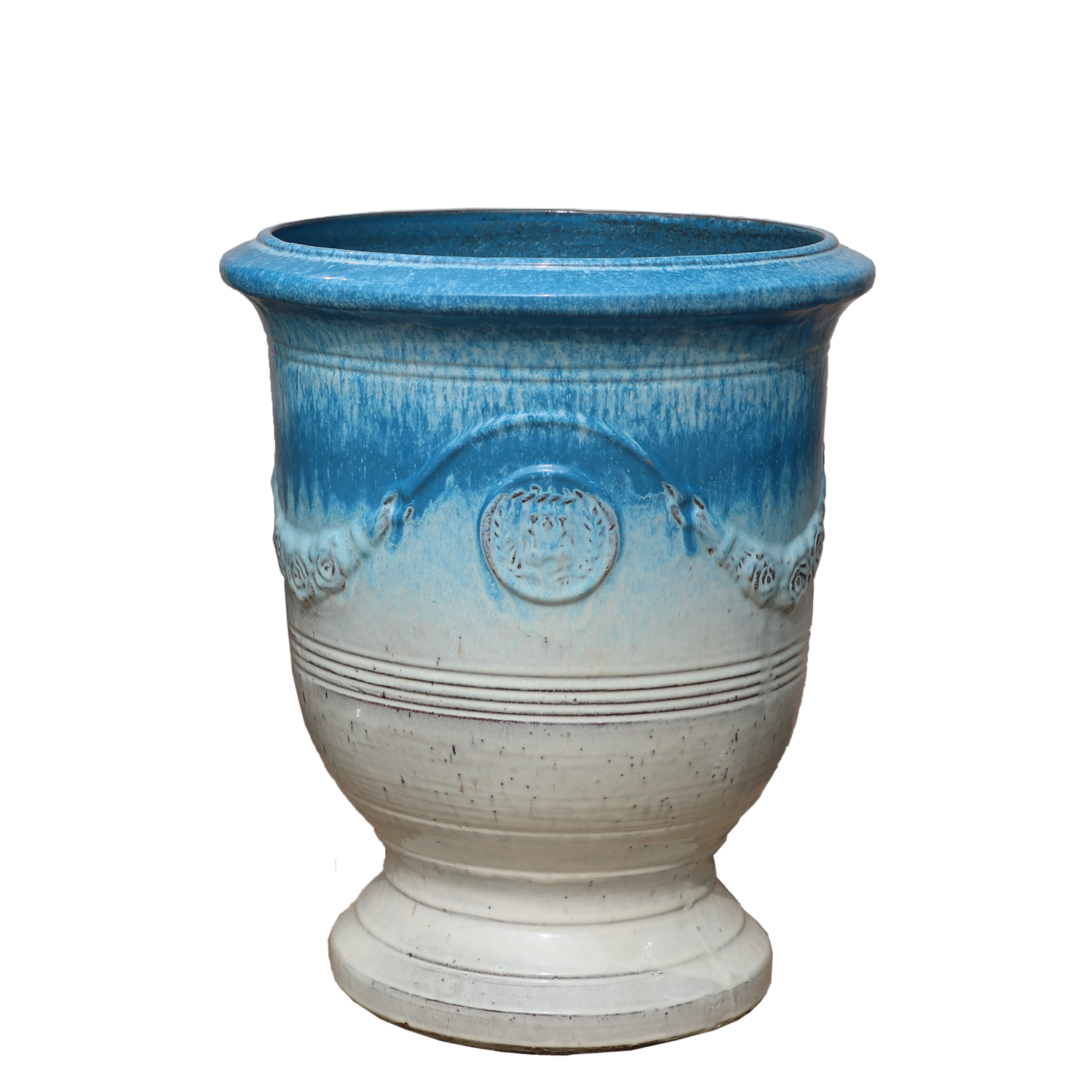 Pot RICHELIEU 35x42cm ciel d'avril