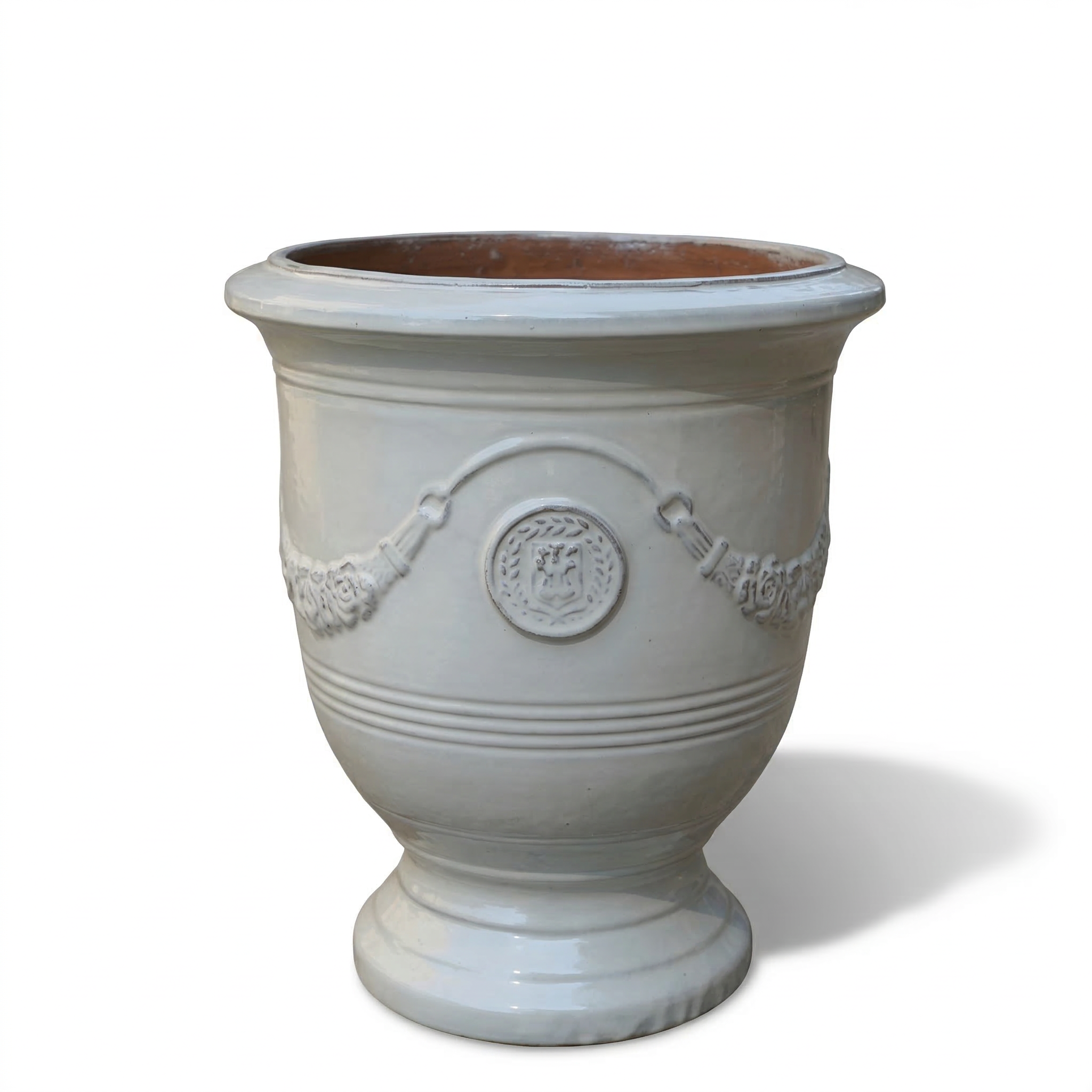 Pot RICHELIEU 35x42cm perle