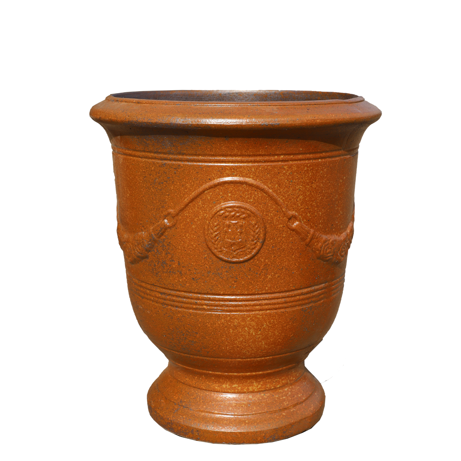 Vaso RICHELIEU 35x42cm finitura ferro