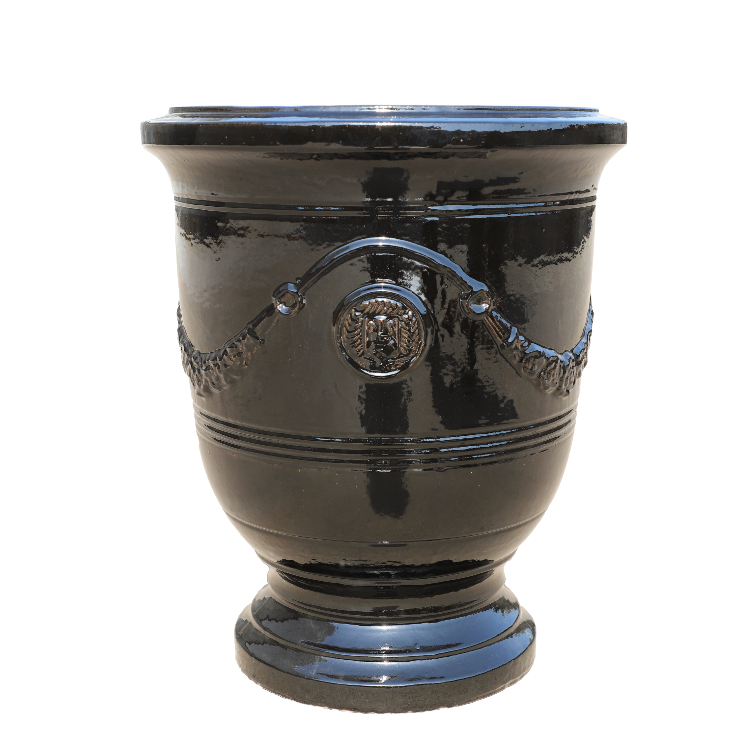 RICHELIEU Pot 46x56cm black