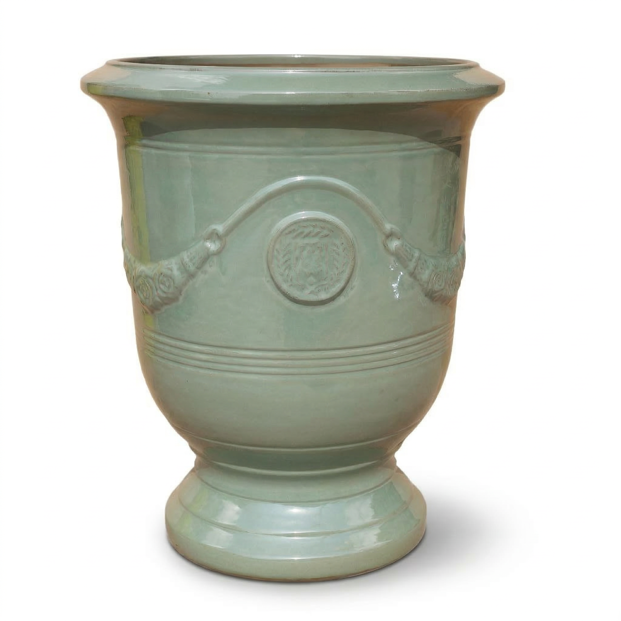 Pot RICHELIEU 46x56cm perle de jade