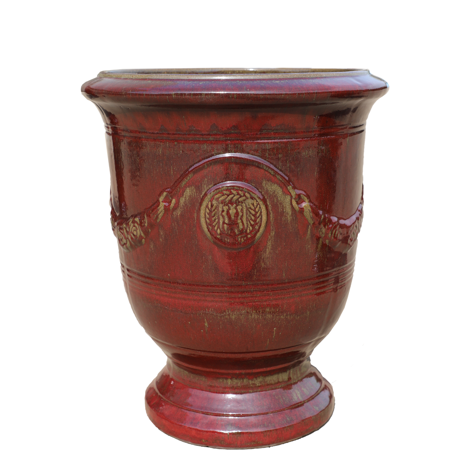 RICHELIEU Pot 46x56cm brick red