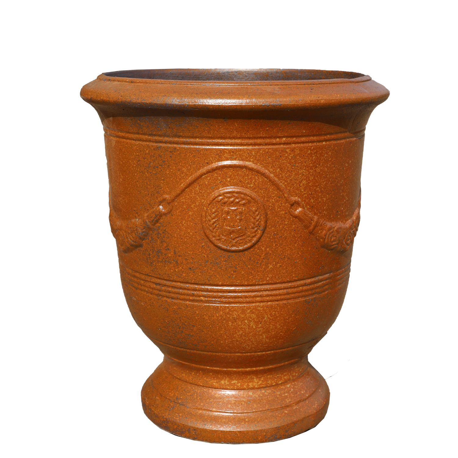 RICHELIEU Pot 46x56cm iron finish