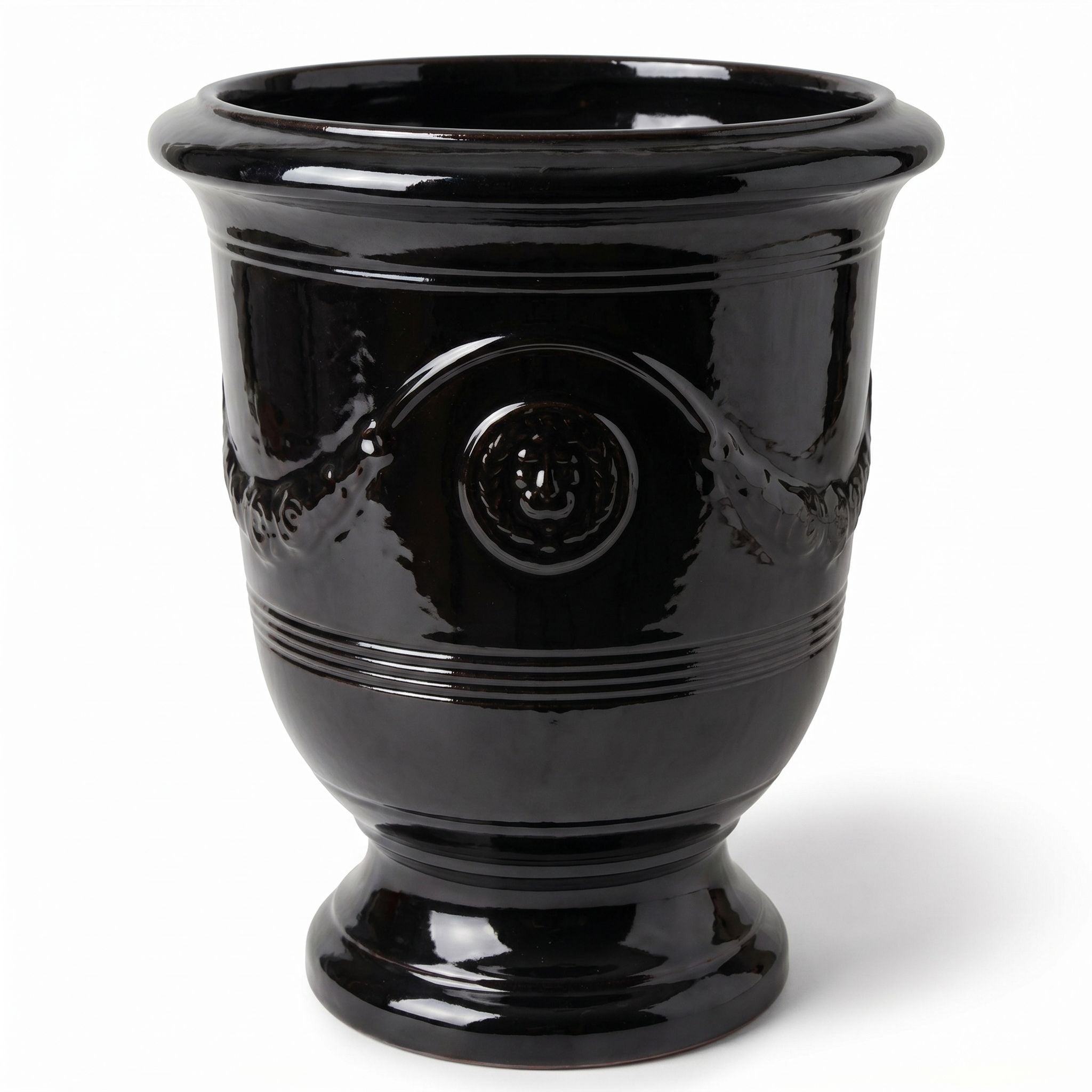 Pot RICHELIEU 58x70cm noir