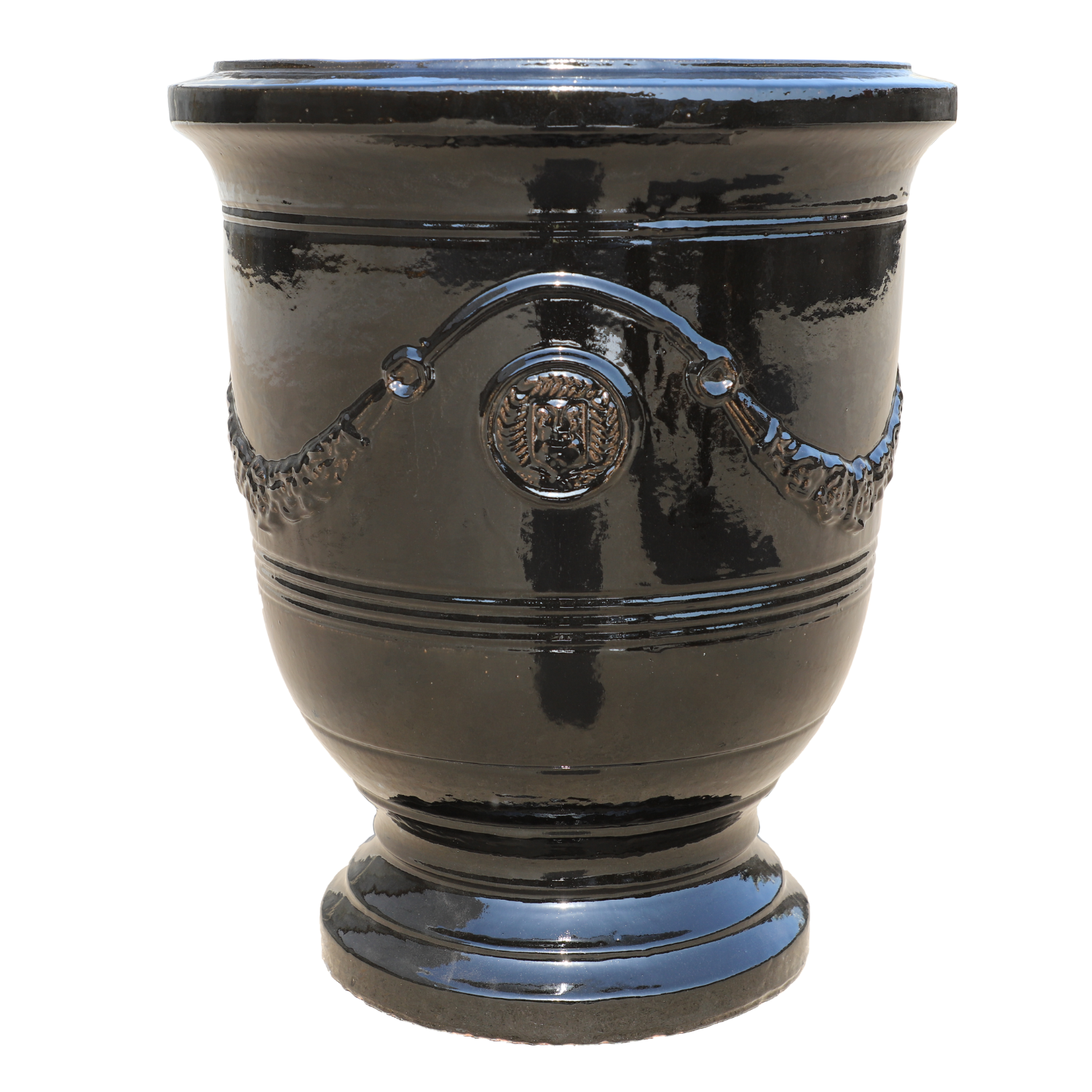 RICHELIEU Pot 58x70cm black