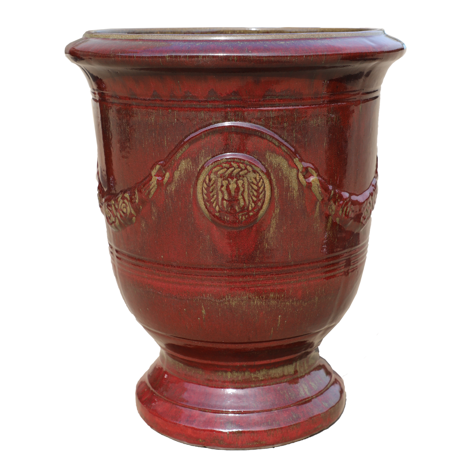 RICHELIEU Pot 58x70cm brick red