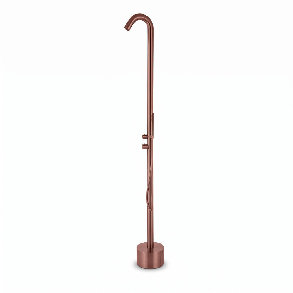 Douche extérieure EQUINOX X, cuivre