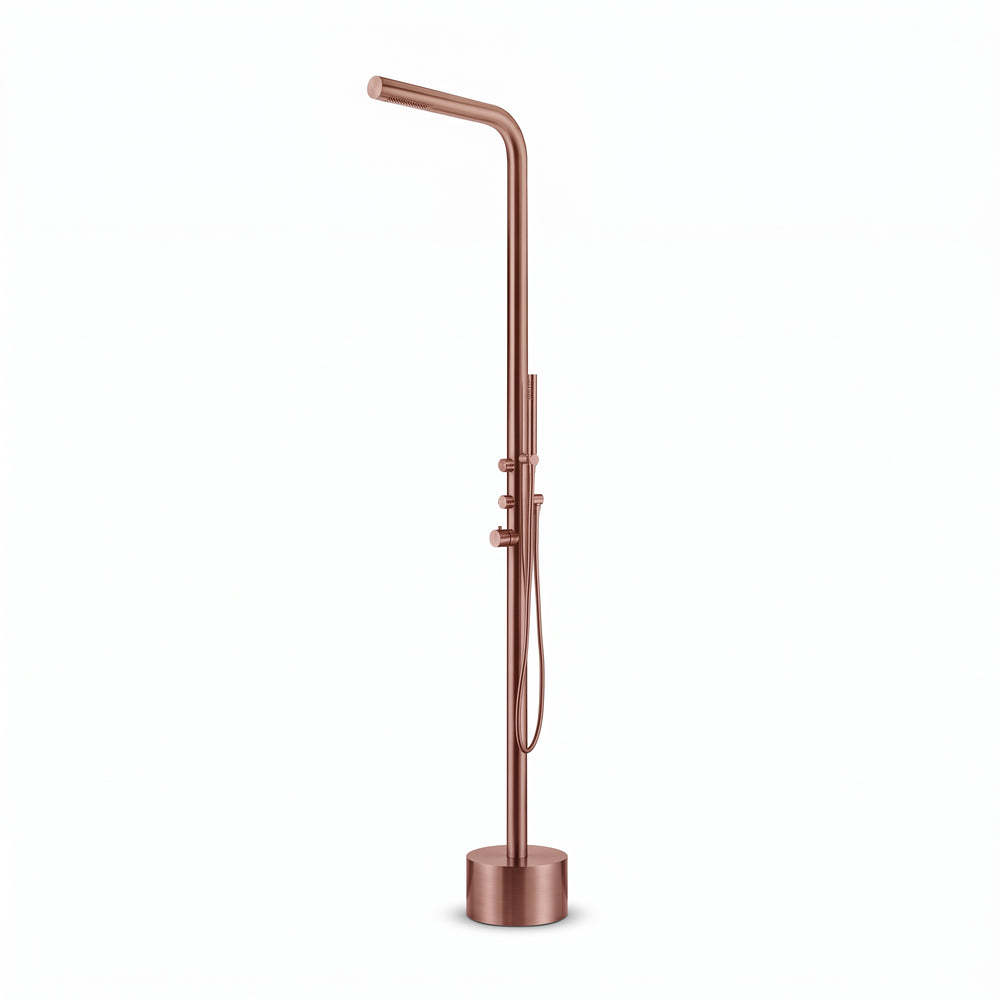 Douche extérieure EQUINOX L, cuivre
