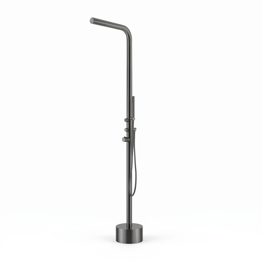 Douche extérieure EQUINOX L, gun metal