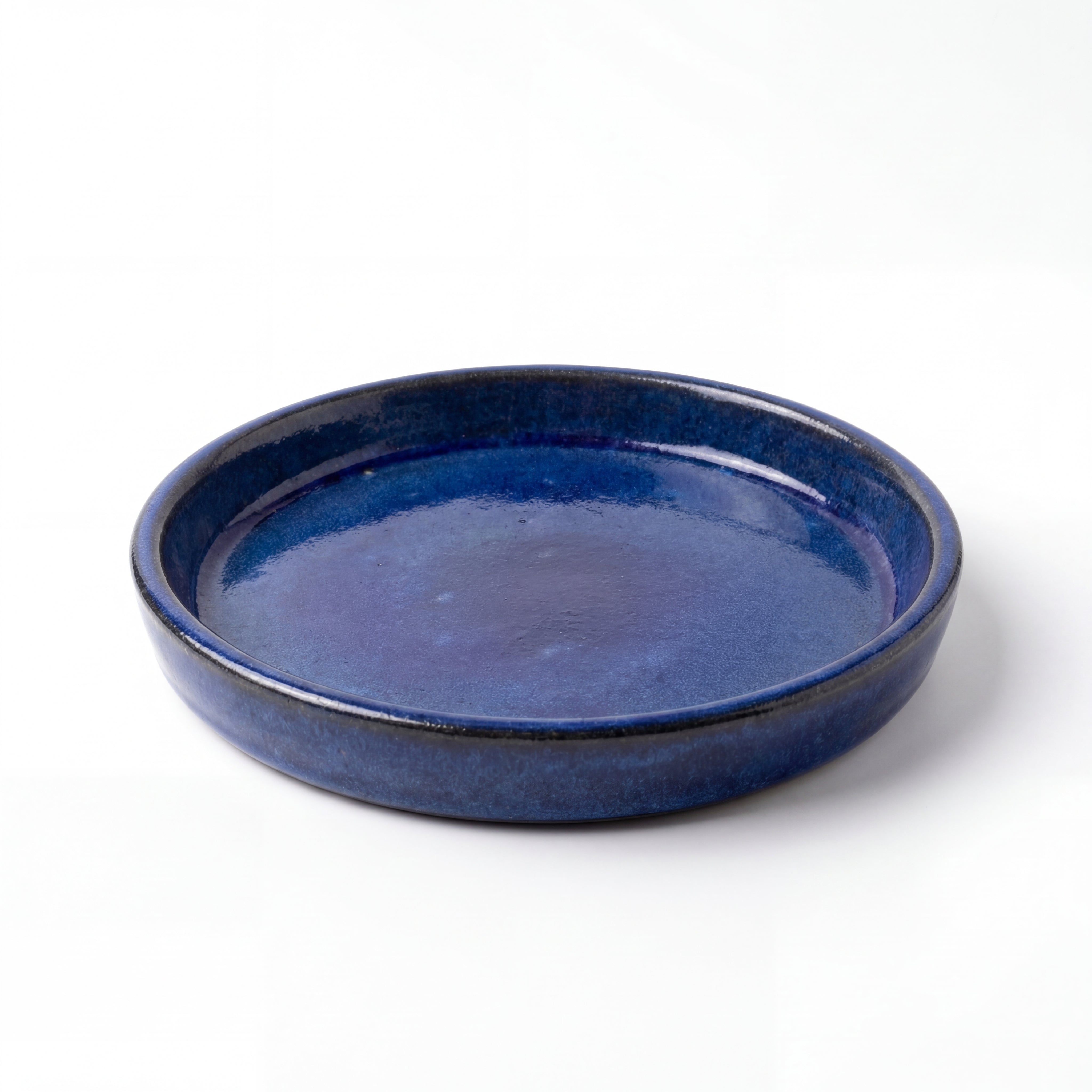 Ronde schotel 21cm majorelleblauw