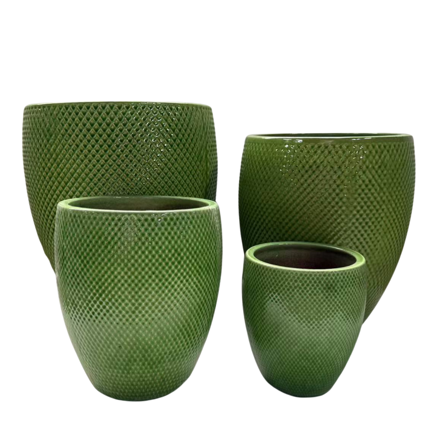 SIGNAC Pot 48x52cm apple green