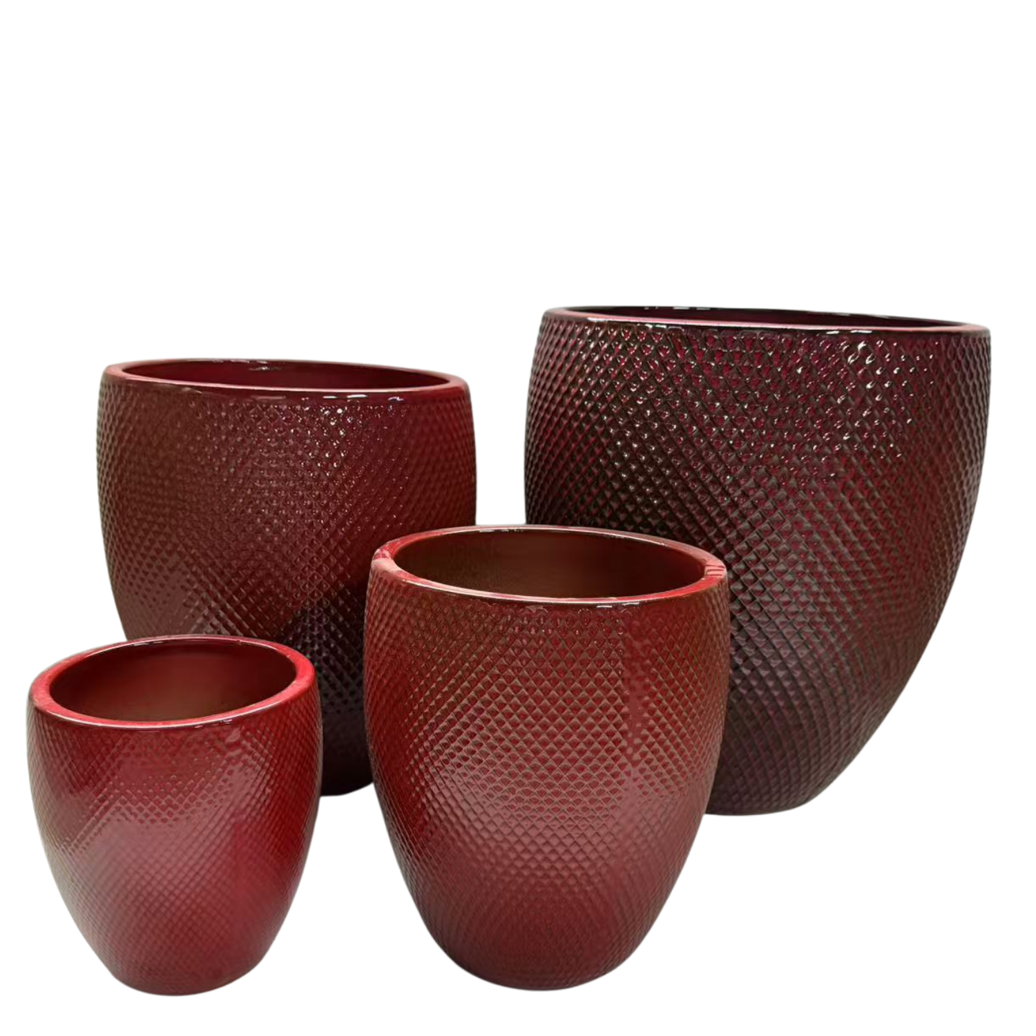 SIGNAC Pot 38x44cm imperial red