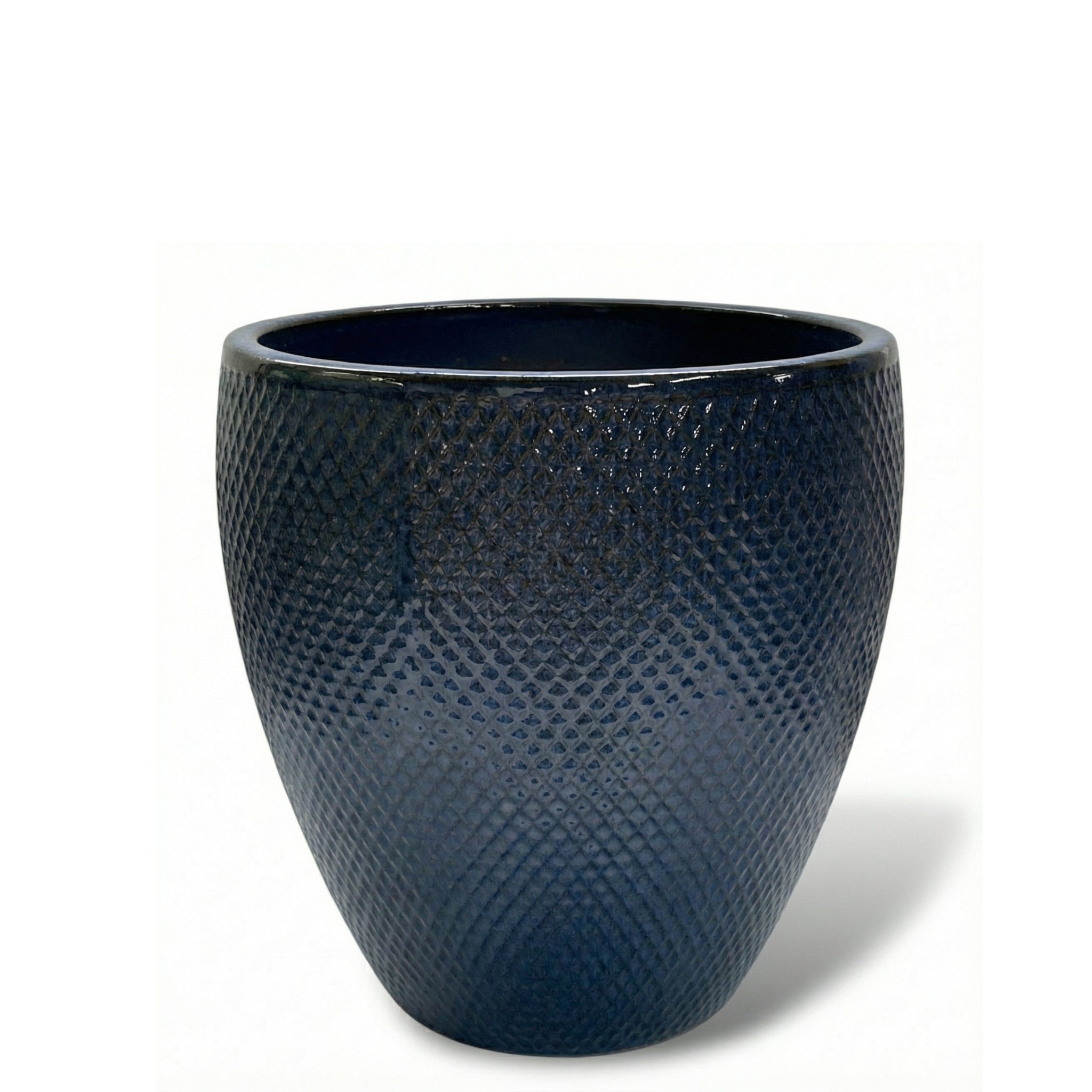 SIGNAC Pot 22x25cm antique blue