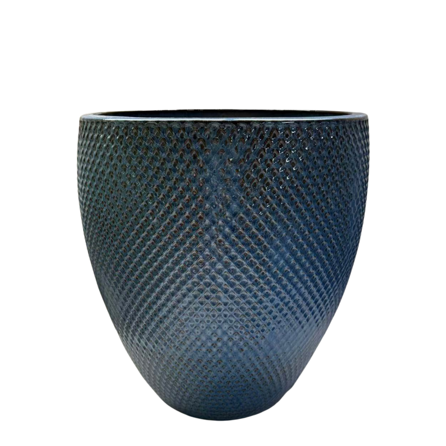 SIGNAC Pot 22x25cm antique blue