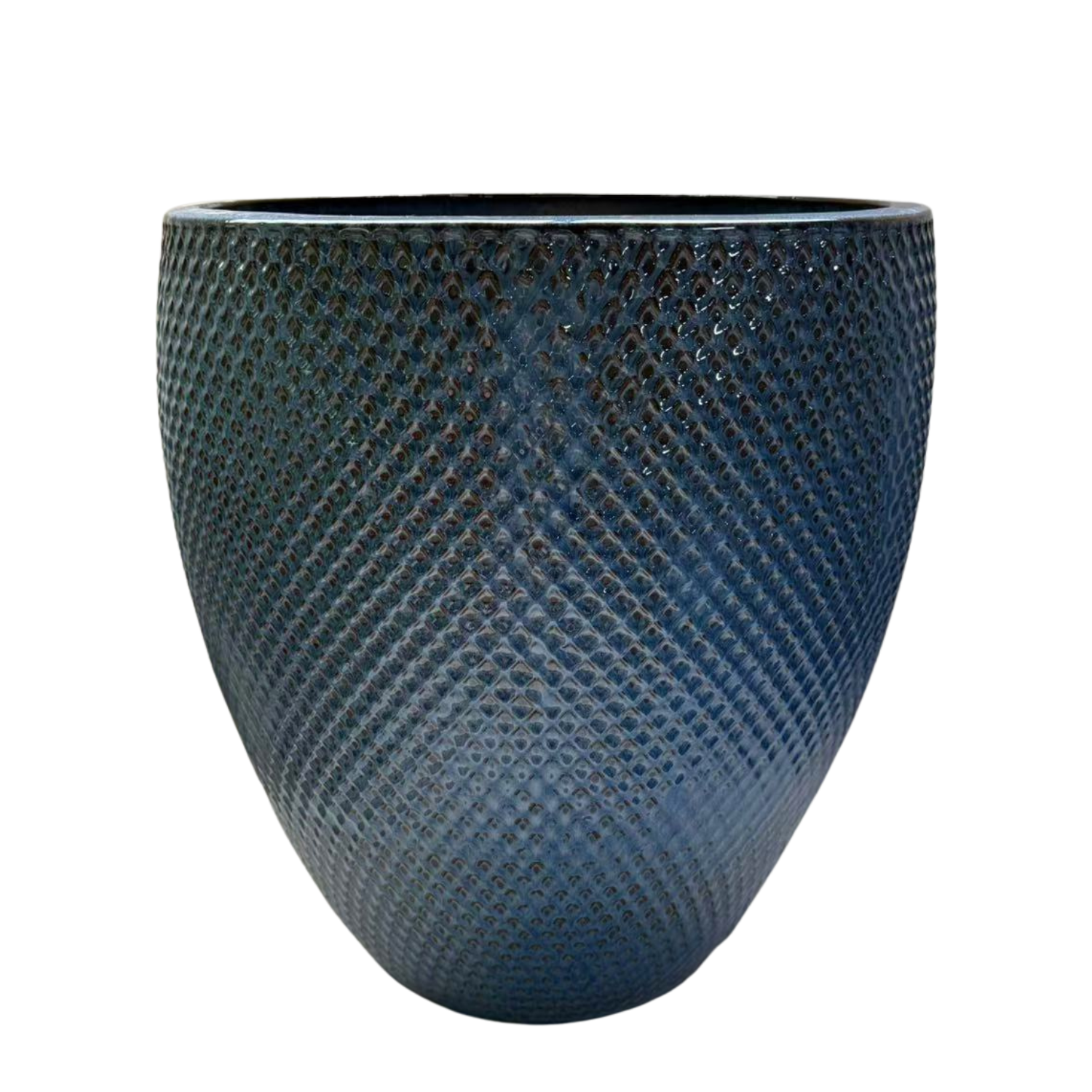SIGNAC Pot 29x34cm antique blue