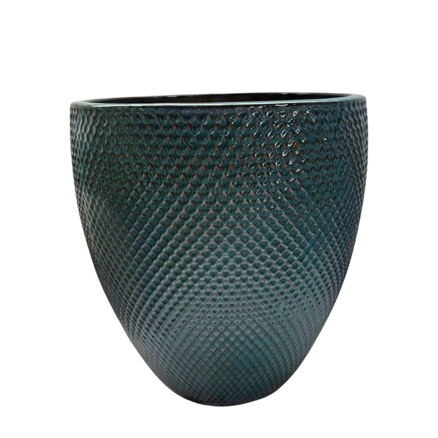 SIGNAC Pot 29x34cm petrol blue