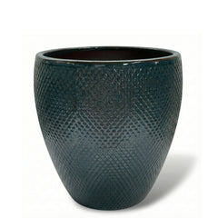 SIGNAC Pot 29x34cm petrol blue