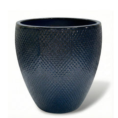 SIGNAC Pot 38x44cm antique blue