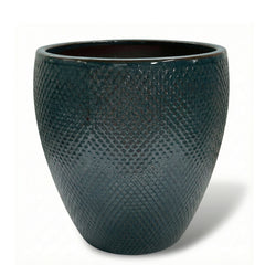 SIGNAC Pot 38x44cm petrol blue