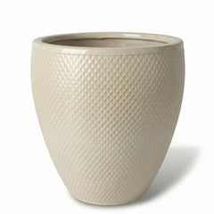 SIGNAC Pot 38x44cm cream